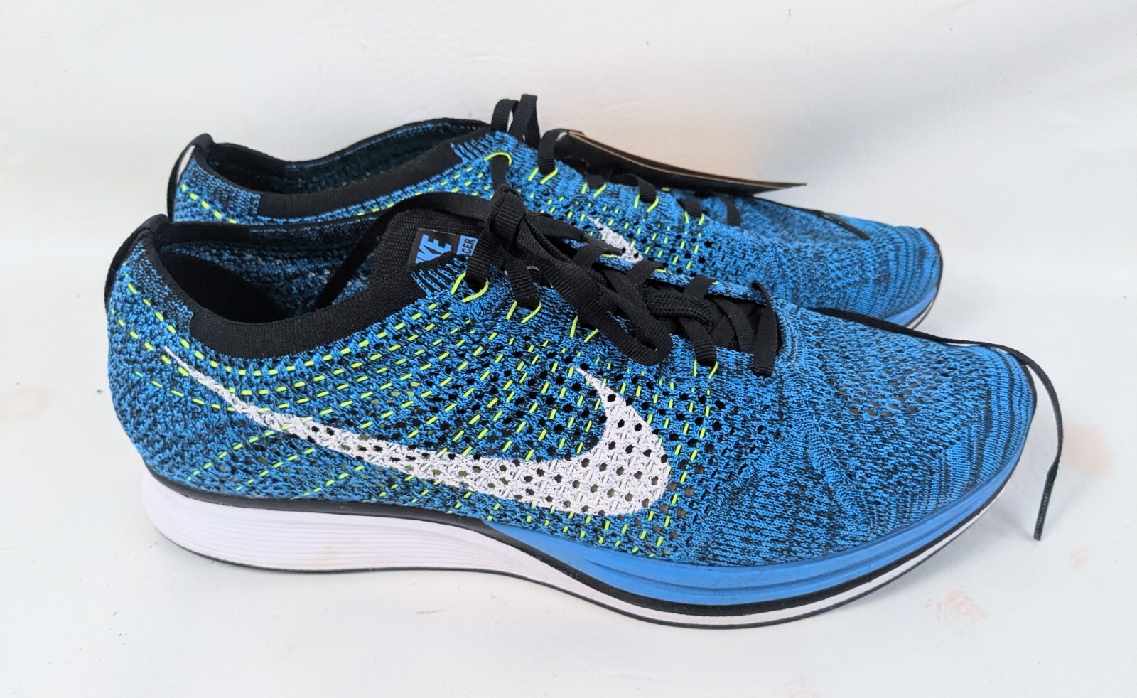 nike flyknit men's blue